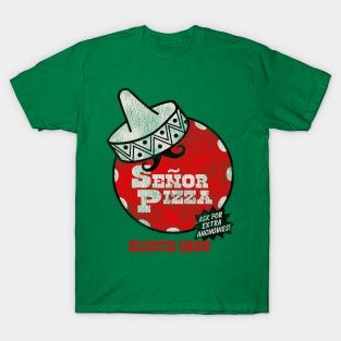 Señor Pizza Loverboy Worn Out T-Shirt